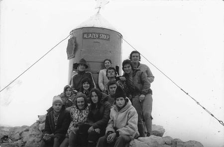 Arhivska slika z vrha Triglava 29.07.1972